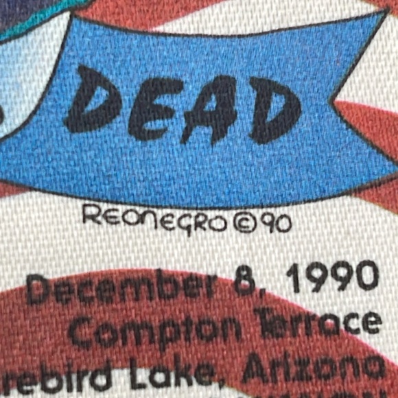 Grateful Dead Backstage Pass 12/8/90 - Picture 2 of 3